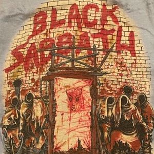 Light blue Black Sabbath vintage tee shirt great condition small